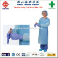 Disposable CPE Completely Closed Back Gown